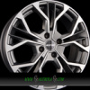 GMP MATISSE 7x17 4x100 ET38.00 matt anthracite diamond GMP MATISSE 7x17 4x100 ET38.00 matt anthracite diamond