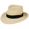Luxusný panamský klobúk Fedora s čiernou stuhou - Mayser Colmar - UV faktor 80 Veľkosť: 60 cm Luxusný panamský klobúk Fedora s čiernou stuhou - Mayser Colmar - UV faktor 80 Veľkosť: 60 cm