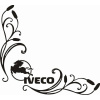 samolepka IVECO 284, Vnútorné / na okno, 40 x 40 cm - pár L+P (2 kusy) samolepka IVECO 284, Vnútorné / na okno, 40 x 40 cm - pár L+P (2 kusy)