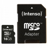 MicroSD karta Intenso UHS-I Professional 16GB s SD adaptérom MicroSD karta Intenso UHS-I Professional 16GB s SD adaptérom