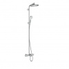 Hansgrohe Crometta S Showerpipe 240 1jet s vaňovým termostatom 27320000 Hansgrohe Crometta S Showerpipe 240 1jet s vaňovým termostatom 27320000