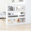 zahrada-XL Knižnica/deliaca stena biela 100x30x103 cm 811745 zahrada-XL Knižnica/deliaca stena biela 100x30x103 cm 811745