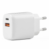 Sieťová nabíjačka PRO-09 USB+USB-C 20W Quick Charge 230V AMiO-02935 Sieťová nabíjačka PRO-09 USB+USB-C 20W Quick Charge 230V AMiO-02935