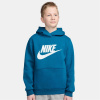 Nike Sportswear Club Fleece Big Kids' Hoodie Green Abyss 13 rokov Nike Sportswear Club Fleece Big Kids' Hoodie Green Abyss 13 rokov
