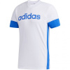 T-Shirt adidas M D2M Tee M FL0268 (58674) White/Silver S T-Shirt adidas M D2M Tee M FL0268 (58674) White/Silver S