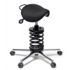 Laboratórna stolička Mey Chair Assistant Pro, s pružinovým sedlovým sedadlom, kolieska s dorazom Laboratórna stolička Mey Chair Assistant Pro, s pružinovým sedlovým sedadlom, kolieska s dorazom