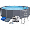 Intex Krystal Piesková filtrácia, 4,5 m3, Biela/Čierna, 220-240 V Intex Krystal Piesková filtrácia, 4,5 m3, Biela/Čierna, 220-240 V