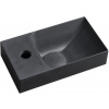 Sapho PICCOLINO betónové umývadlo 30,8x10x17cm, batéria vľavo, antracit PK30016 Sapho PICCOLINO betónové umývadlo 30,8x10x17cm, batéria vľavo, antracit PK30016