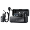 BOYA BOYA Microphone Wireless and Wired BOYAMIC 2-01 2.4GHz, AI Powered Noise Cancellation with 2 receivers and 1 transmitter (Type-C) Black EU BOYA BOYA Microphone Wireless and Wired BOYAMIC 2-01 2.4GHz, AI Powered Noise Cancellation with 2 receivers and 1 transmitter (Type-C) Black EU