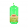 Neparfumovaná sviečka Provence 12,5 cm zelená Neparfumovaná sviečka Provence 12,5 cm zelená