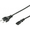 PremiumCord Kabel síťový 230V k magnetofonu 3m, černý kpspm3 PremiumCord Kabel síťový 230V k magnetofonu 3m, černý kpspm3