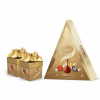 Vianočná sada Lindt LINDOR Pralinky assorted zlatá kocka a stromček 275g Vianočná sada Lindt LINDOR Pralinky assorted zlatá kocka a stromček 275g