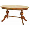 Jídelní stůl oválný, kaštan Jídelní stůl oválný, kaštan