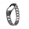 eses Kovový remienok luxusný pre Xiaomi Mi Band 5 a Xiaomi Mi Band 6 - Čierny eses Kovový remienok luxusný pre Xiaomi Mi Band 5 a Xiaomi Mi Band 6 - Čierny