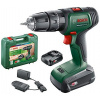BOSCH UniversalImpact 18V Aku dvojrýchlostný kombinovaný skrutkovač, 2x 1,5Ah 06039D4102 BOSCH UniversalImpact 18V Aku dvojrýchlostný kombinovaný skrutkovač, 2x 1,5Ah 06039D4102