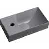 Sapho PICCOLINO betónové umývadlo 30,8x10x17cm, batéria vľavo, šedá PK30017 Sapho PICCOLINO betónové umývadlo 30,8x10x17cm, batéria vľavo, šedá PK30017