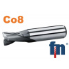 Stopková fréza 4,8x8mm pre drážky pier krátka súmerná 2BR. HSS Co8 240308.048 Stopková fréza 4,8x8mm pre drážky pier krátka súmerná 2BR. HSS Co8 240308.048