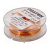 Tlmivka vzduchová cievka 0,47mH 0,83Ω Ø 37mm H 12mm Tlmivka vzduchová cievka 0,47mH 0,83Ω Ø 37mm H 12mm