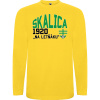 Superfutbal Pánske tričko s dlhým rukávom Skalica, rôzne farby a veľkosti Farba: žltá, Veľkosť: 3XL Superfutbal Pánske tričko s dlhým rukávom Skalica, rôzne farby a veľkosti Farba: žltá, Veľkosť: 3XL