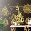 Samolepiaca tapeta zlatý Budha Samolepiaca tapeta zlatý Budha