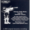 VIRTUOSO VIOLIN WORKS: From The 20th Century (CD) (BIS) VIRTUOSO VIOLIN WORKS: From The 20th Century (CD) (BIS)