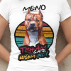 Tričko s potlačou AMERICKÝ PITBULTERIÉR + slogan Dámsky Biela XXL Tričko s potlačou AMERICKÝ PITBULTERIÉR + slogan Dámsky Biela XXL