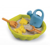 Pieskovisko mušľa s formičkami Mini Sand Pit Smoby s krhličkou a lopatka s hrabličkami 35 cm pre malé priestory od 18 mes Pieskovisko mušľa s formičkami Mini Sand Pit Smoby s krhličkou a lopatka s hrabličkami 35 cm pre malé priestory od 18 mes