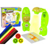 LEAN TOYS Projektor na kreslenie, projektorové fixky na kravy, zelené LEAN TOYS Projektor na kreslenie, projektorové fixky na kravy, zelené