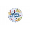 Balón fóliový Happy Birthday Pirát Narodeniny Balón fóliový Happy Birthday Pirát Narodeniny