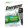 Nabíjateľná batéria, AAA mikro, 2x800 mAh, prednabitá, ENERGIZER Nabíjateľná batéria, AAA mikro, 2x800 mAh, prednabitá, ENERGIZER