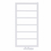 Kúpeľňový radiátor, teplovodný Luxrad 207 W 400 x 750 mm, biely Kúpeľňový radiátor, teplovodný Luxrad 207 W 400 x 750 mm, biely