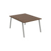 OFFICE PRO s.r.o. HOBIS kancelársky stôl zdvojený - USD A 1200, orech OFFICE PRO s.r.o. HOBIS kancelársky stôl zdvojený - USD A 1200, orech