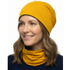Dámska čiapka a nákrčník Mustard - black - M Dámska čiapka a nákrčník Mustard - black - M