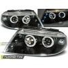 Predné svetlá Volkswagen Passat 3BG, 2001-2004, Angel Eyes, čierne black 2 Predné svetlá Volkswagen Passat 3BG, 2001-2004, Angel Eyes, čierne black 2
