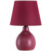 Rabalux Ingrid stolová lampa 1x40 W červená 4478