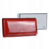 Katrin's Fashion Lakovaná kožená peňaženka Grosso p002-gs-px26 - Červená p002-gs-px26 Katrin's Fashion Lakovaná kožená peňaženka Grosso p002-gs-px26 - Červená p002-gs-px26