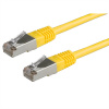 S/FTP Patchkábel 5m cat.5e, žltý, Cu S/FTP Patchkábel 5m cat.5e, žltý, Cu