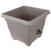 Kvetináč samozavlažovací Bergamot - taupe 35x35 cm Kvetináč samozavlažovací Bergamot - taupe 35x35 cm