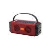 Prenosný Bluetooth reproduktor WSTER – so solárnym nabíjaním a LED svietidlom WS-5391 Prenosný Bluetooth reproduktor WSTER – so solárnym nabíjaním a LED svietidlom WS-5391