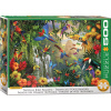 EUROGRAPHICS Puzzle Tropický vtáčí raj XL 500 dielikov EUROGRAPHICS Puzzle Tropický vtáčí raj XL 500 dielikov