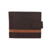 Pánska kožená peňaženka MERCUCIO tmavohnedá 2911823 Pánska kožená peňaženka MERCUCIO tmavohnedá 2911823