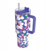 Quokka Stream, Nerezový XL termo pohár Flower Dusk, 1200ml, 40042 Quokka Stream, Nerezový XL termo pohár Flower Dusk, 1200ml, 40042