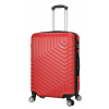 Cestovný kufor Madisson ABS 4W M 66 L červená Cestovný kufor Madisson ABS 4W M 66 L červená