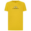 Triko La Sportiva Brand Tee M Yellow Triko La Sportiva Brand Tee M Yellow