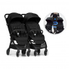 Bumprider Connect Mini 2x kočík s madlom Black Bumprider Connect Mini 2x kočík s madlom Black