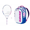 Tenisový set Babolat - B´Fly 23 + Backpack Kids pink - Grip 000 Tenisový set Babolat - B´Fly 23 + Backpack Kids pink - Grip 000