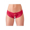 Cottelli – otvorené francúzske nohavičky s mašličkou (červené) Cottelli – otvorené francúzske nohavičky s mašličkou (červené)