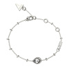 Guess Pôvabný oceľový náramok Crystal Drop JUBB03392JWRH 17 - 21 cm - L Guess Pôvabný oceľový náramok Crystal Drop JUBB03392JWRH 17 - 21 cm - L