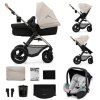 KINDERKRAFT Kočík kombinovaný Moov 2 Air 3v1 Moonlight Grey KINDERKRAFT Kočík kombinovaný Moov 2 Air 3v1 Moonlight Grey