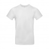 Tričko pánske B&C E190 T-Shirt - biele, M Tričko pánske B&C E190 T-Shirt - biele, M